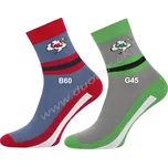 GATTA Vzorované ponožky g44.n01-vz.761 Barva: G45, Velikost: 39-41(26-27)