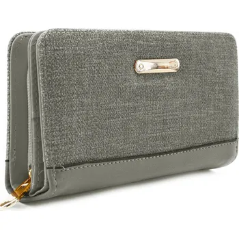 Peněženka Šedá zipová dámská peněženka Trace