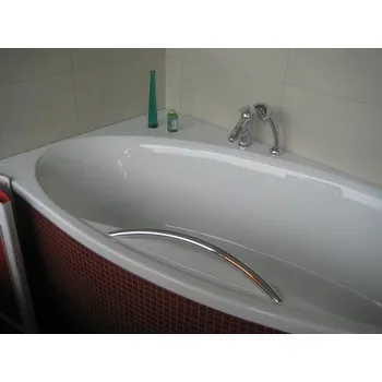 Vana SANTECH vana Lagoon 180x100 levá, s madlem a výstavní vzorek