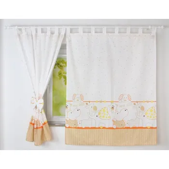 Sprchový závěs Dětské závěsy 120x160 cm - ZOO / bílá