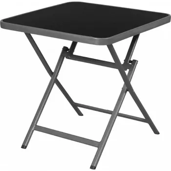 Zahradní stůl Countryside Hliníkový skládací stůl Houston, stříbrná