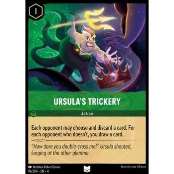 Sběratelská karetní hra URS 096/204 Ursula's Trickery Verze: NORMAL, Stav Produktu: Near Mint