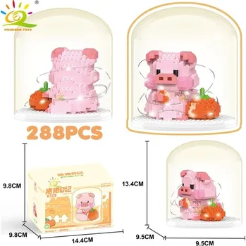 ostatní stavebnice Mini prasátko stavebnice 3d model | styl lego - 06-1 bez krabice