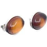 Šperky Jan Kos Jan Kos jewellery Stříbrné náušnice s jantarem 12116903