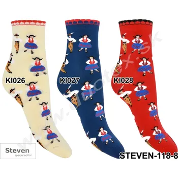 Pánské ponožky STEVEN Pánské ponožky Steven-118D-026 Barva: KI027, Velikost: 35-37(23-24)