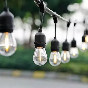 Zahradní řetěz 15m se žárovkami