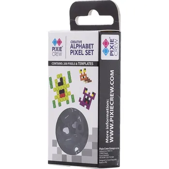 Hračka pro nejmenší PIXIE CREW tematická sada malých pixelů s písmeny a znaky