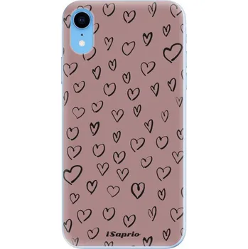Pouzdro na mobilní telefon Odolné silikonové pouzdro iSaprio - Heart Dark - iPhone XR