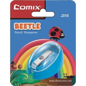 Ořezávátko Comix Ořezávátko Beetle J310 Barva: Modrá