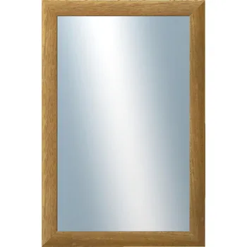 Zrcadlo DANTIK - Zarámované zrcadlo - rozměr s rámem cca 40x60 cm z lišty LEDVINKA hnědá (1441)