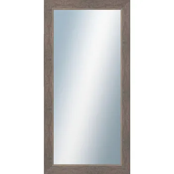 Zrcadlo DANTIK - Zarámované zrcadlo - rozměr s rámem cca 60x120 cm z lišty TOMAS šedá velká (3030)