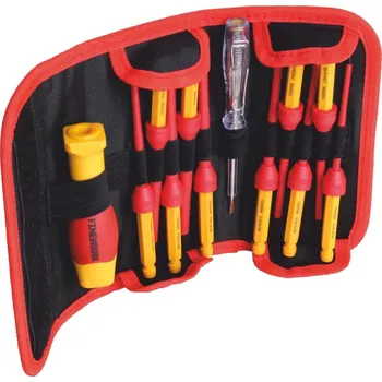 Šroubovák Sada izolovaných nástrojů 1000V FW v krytu SL / PH (12 kusů)