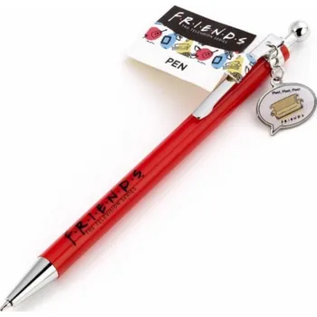 Přátelé - míčové pero (červená)
