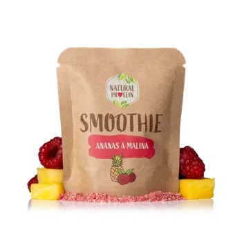 Přírodní produkt NaturalProtein Smoothie - Ananas + Malina