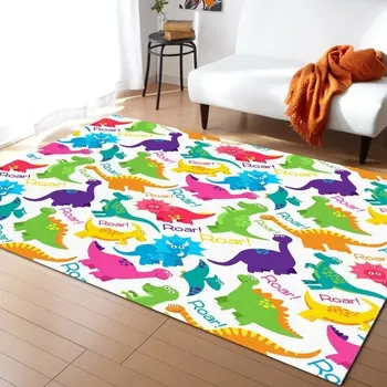 Koberec Koberec do dětského pokoje s dinosaury - 5,40 x 60 cm 16 x 24 palců