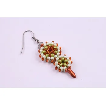 Korálek Náušnice Theoni č. 1008 - stavebnice