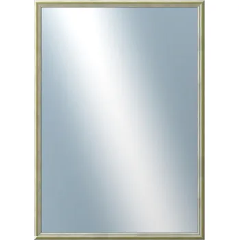 Zrcadlo DANTIK - Zarámované zrcadlo - rozměr s rámem cca 50x70 cm z lišty Y-ka žlutá linka (3127)