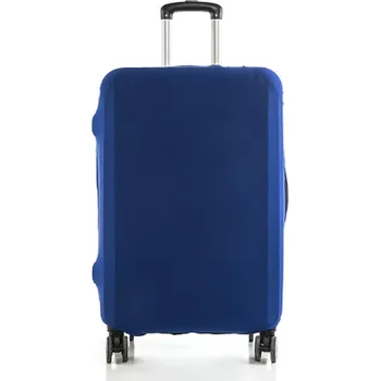 Obal na kufr modrý, Varianta M - cca 55 - 60 cm