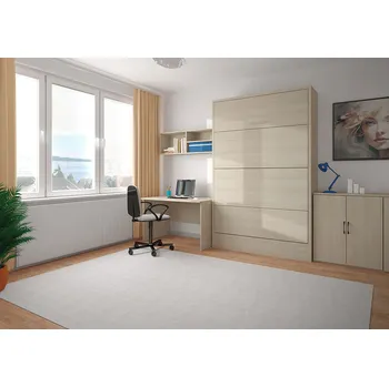 Postel Nabytekmorava Sklápěcí postel VS 21054, 200 x 140cm barva lamina: akát