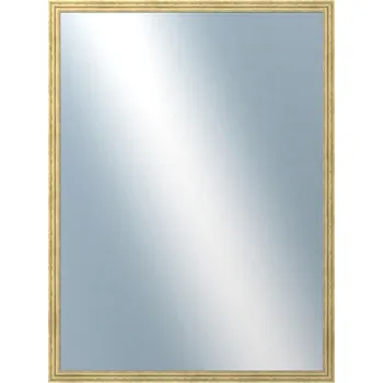 Zrcadlo DANTIK - Zarámované zrcadlo - rozměr s rámem cca 60x80 cm z lišty DEFINO zlatá (2898)