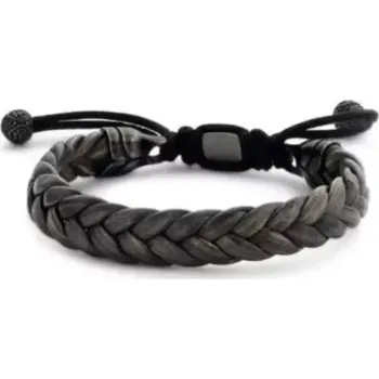 Náramek Victoria VBKACA82300 kožený náramek hnědý