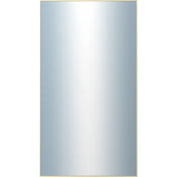 Koupelnový nábytek DANTIK - Zarámované zrcadlo - rozměr s rámem cca 50x90 cm z lišty Hliník javor | P273-511 (7273511)