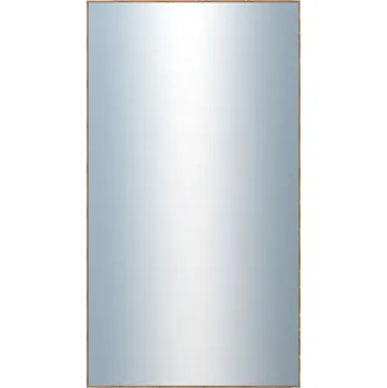 Koupelnový nábytek DANTIK - Zarámované zrcadlo - rozměr s rámem cca 50x90 cm z lišty Hliník wenge | P273-515 (7273515)