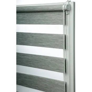 Roleta Dvojroleta Natural, 68 × 215 cm, světle šedá