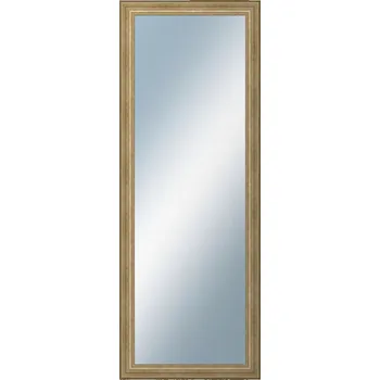 Zrcadlo DANTIK - Zarámované zrcadlo - rozměr s rámem cca 60x160 cm z lišty HRAD stříbrná patina (2823)