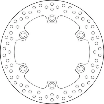 Brzdový kotouč Brzdový kotouč BREMBO Oro Fix - 68B407A6 HONDA VF 500 F 1983-1987