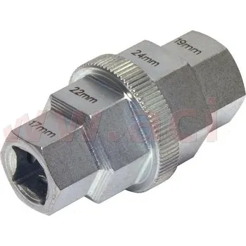 Nářadí na motocykly Šestihranný nástavec (Inbus) na osy kol motocyklů, 17, 19, 22 a 24 mm BIKESERVICE