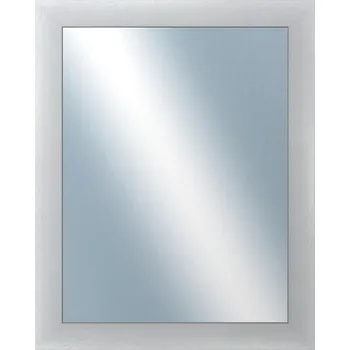 Zrcadlo DANTIK - Zarámované zrcadlo - rozměr s rámem cca 40x50 cm z lišty LEDVINKA bílá (2770)
