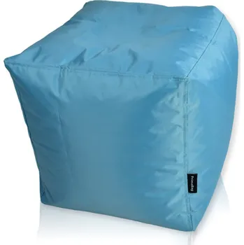 Sedací pytel Taburet Primabag Cube nylon 40x40 cm modrá