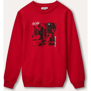 Chlapecká mikina Chlapecká mikina Art Style - červená 146