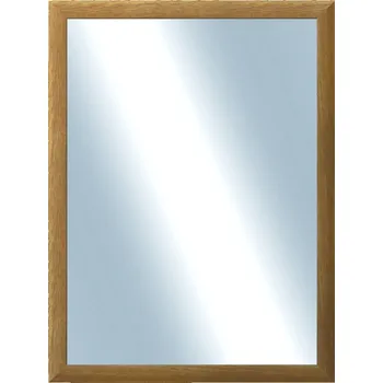 Zrcadlo DANTIK - Zarámované zrcadlo - rozměr s rámem cca 60x80 cm z lišty LEDVINKA hnědá (1441)