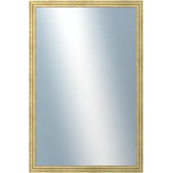 Zrcadlo DANTIK - Zarámované zrcadlo - rozměr s rámem cca 40x60 cm z lišty DEFINO zlatá (2898)