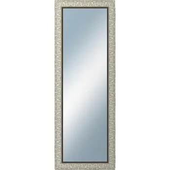 Zrcadlo DANTIK - Zarámované zrcadlo - rozměr s rámem cca 50x140 cm z lišty PRAHA stříbrná (2751)