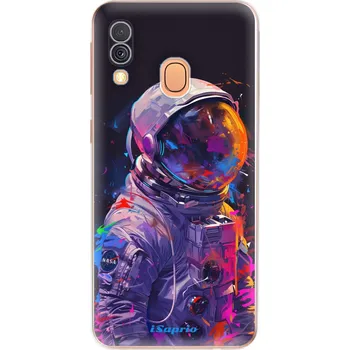 Odolné silikonové pouzdro iSaprio - Neon Astronaut - Samsung Galaxy A40
