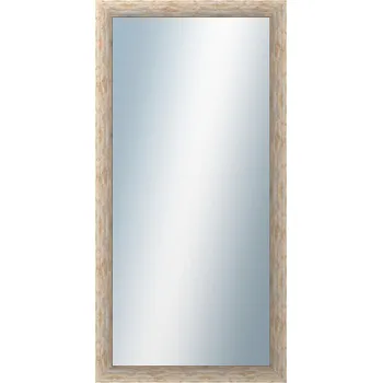 Zrcadlo DANTIK - Zarámované zrcadlo - rozměr s rámem cca 50x100 cm z lišty PAINT žlutá velká (2961)