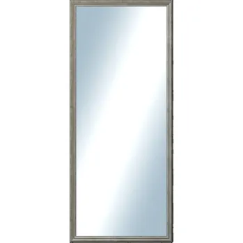 Zrcadlo DANTIK - Zarámované zrcadlo - rozměr s rámem cca 60x140 cm z lišty Anversa stříbrná (3152)