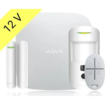 Zabezpečení domácnosti Ajax SET StarterKit Cam Plus 12V Zvolte barvu produktu: Bílá