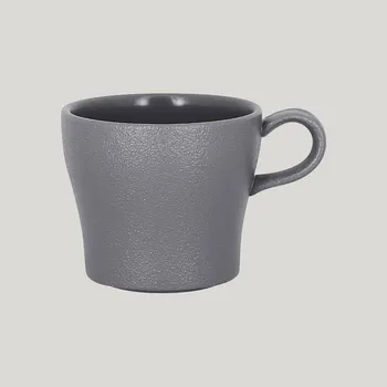 Stolní hokej RAK Neofusion šálek na kávu 200 ml, šedý | RAK Porcelain, NFMZCU20GY-12