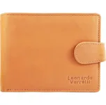 Luxusní pánská peněženka Leonardo Verrelli z pravé kůže