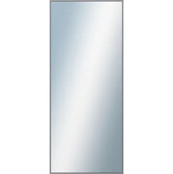Koupelnový nábytek DANTIK - Zarámované zrcadlo - rozměr s rámem cca 60x140 cm z lišty Hliník šedá | P02-006 (7002006)