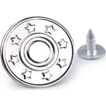 Knoflík Riflový knoflík Jeans velikost 32"