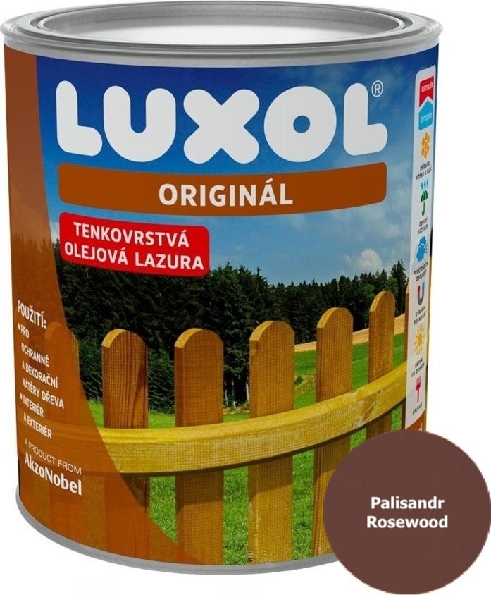 AkzoNobel Coatings CZ, a.s. Luxol Originál Barva: 0022 Palisandr, Objem: 0,75l
