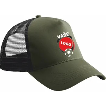 ON-DESIGN Klubová kšiltovka Snapback Trucker Barva: khaki