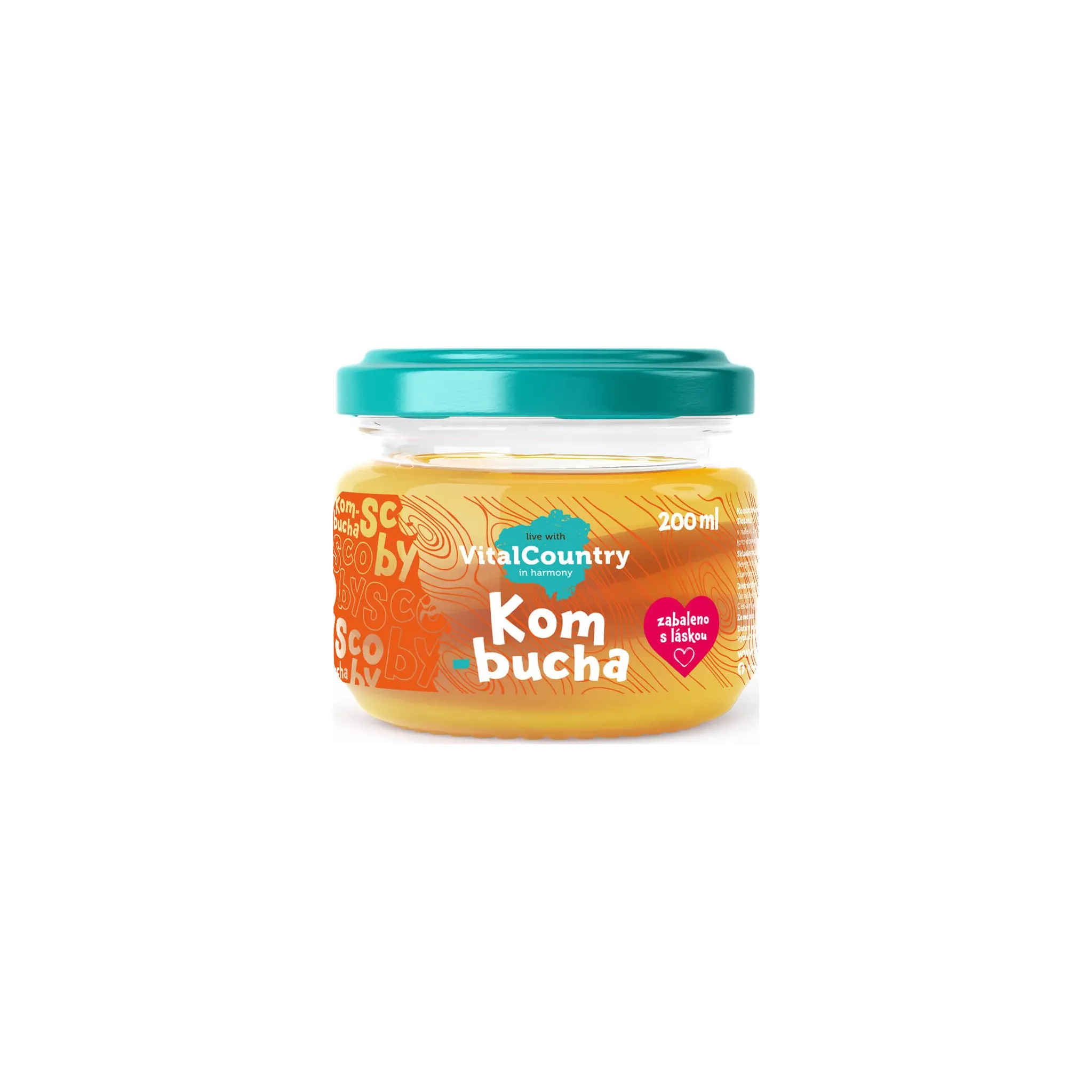 Fotografie 1 - Kombuchy Vital Country Kombucha násada velká 200 ml