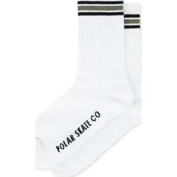 Pánské ponožky PONOŽKY POLAR Rib Stripe - bílá - 39/42 + při osobním odběru 294 Kč