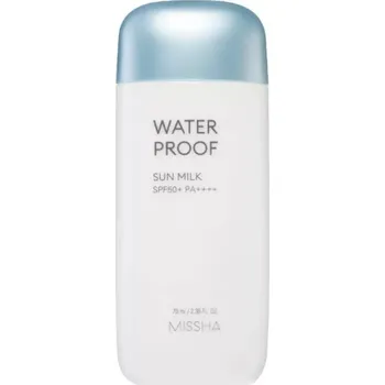 Missha Voděodolné mléko na opalování SPF50+ 70 ml